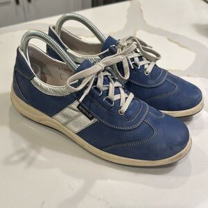 Mephisto Navy and Metallic Women's Sneakers